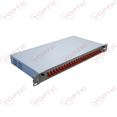 24 Cores FC YODF-U Optical Distribution Frame Unit as known as Patch Panel adopts clamshell design for easy operation.