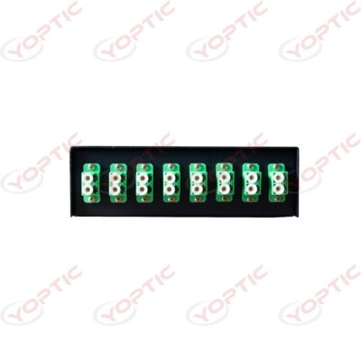 YOTB-8A Metal OTB, also known as Metal Optical Terminal Box, is made of cold-rolled steel. Used as a termination point for the feeder cable to connect with the drop cable in the FTTX communication network system. Fiber splicing, splitting and distribution can be done in this box, and at the same time, it provides solid protection and management for the FTTX network building.