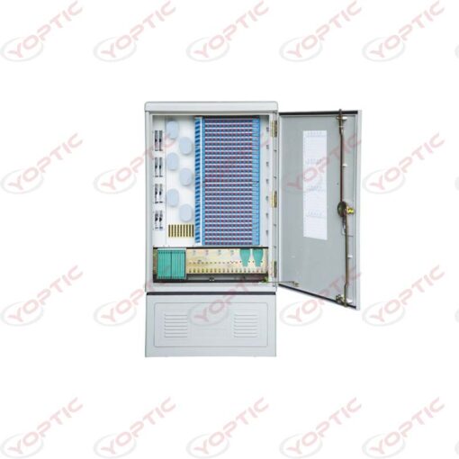 Fiber Distribution Cabinet, also known as Fiber Optic Cabinet, has multiple functions including leading optical cables, fixing and protecting, splicing and protecting of fiber optic, storing and managing pigtails, parking lot, routing management, straight-splicing or Splitting of fiber optic cables. It is widely used in ODN Networks of Fiber Communications.