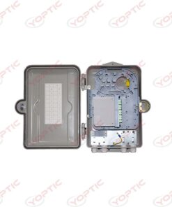 Fiber Splitter Distribution Box, also known as Fiber Distribution Box, provides fiber optic cable management for connection of distribution cables and drop cables via the PLC Splitter Insertion Module at the user access point in the FTTH passive optical network. Insertion Module PLC Splitter in Optical Splitter Box is a standard modular splitter that can protect PLC Splitter well and be deployed quickly.